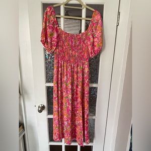 RESA Kaia Midi Dress in Fiji Large